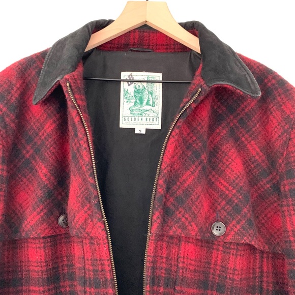 Made In USA. Plaid/Tartan Barn Coat Chore Jacket - Picture 6 of 8